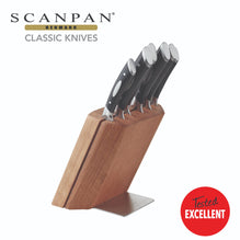 Scanpan Classic Deco Oak Knife Block Set - 7pcs