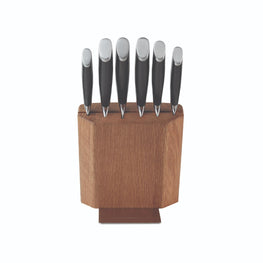 Scanpan Classic Deco Oak Knife Block Set - 7pcs