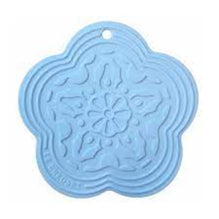 Silicone Flower Trivet - Coastal Blue