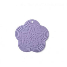 Silicone Flower Trivet - Powder Purple