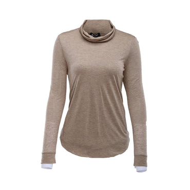 Titika Anabella Long Sleeve Top - Brown