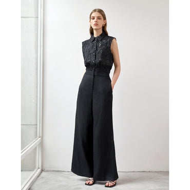 Straight Pants - Black