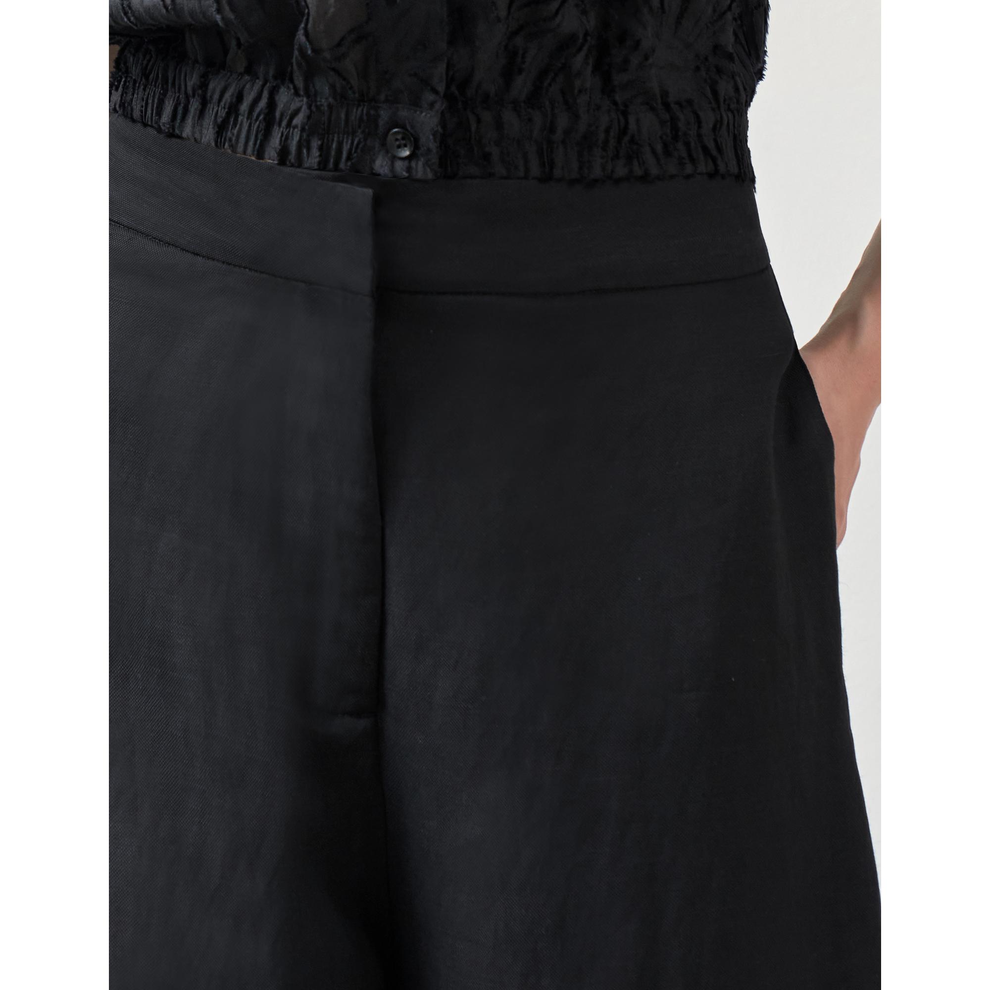 Straight Pants - Black