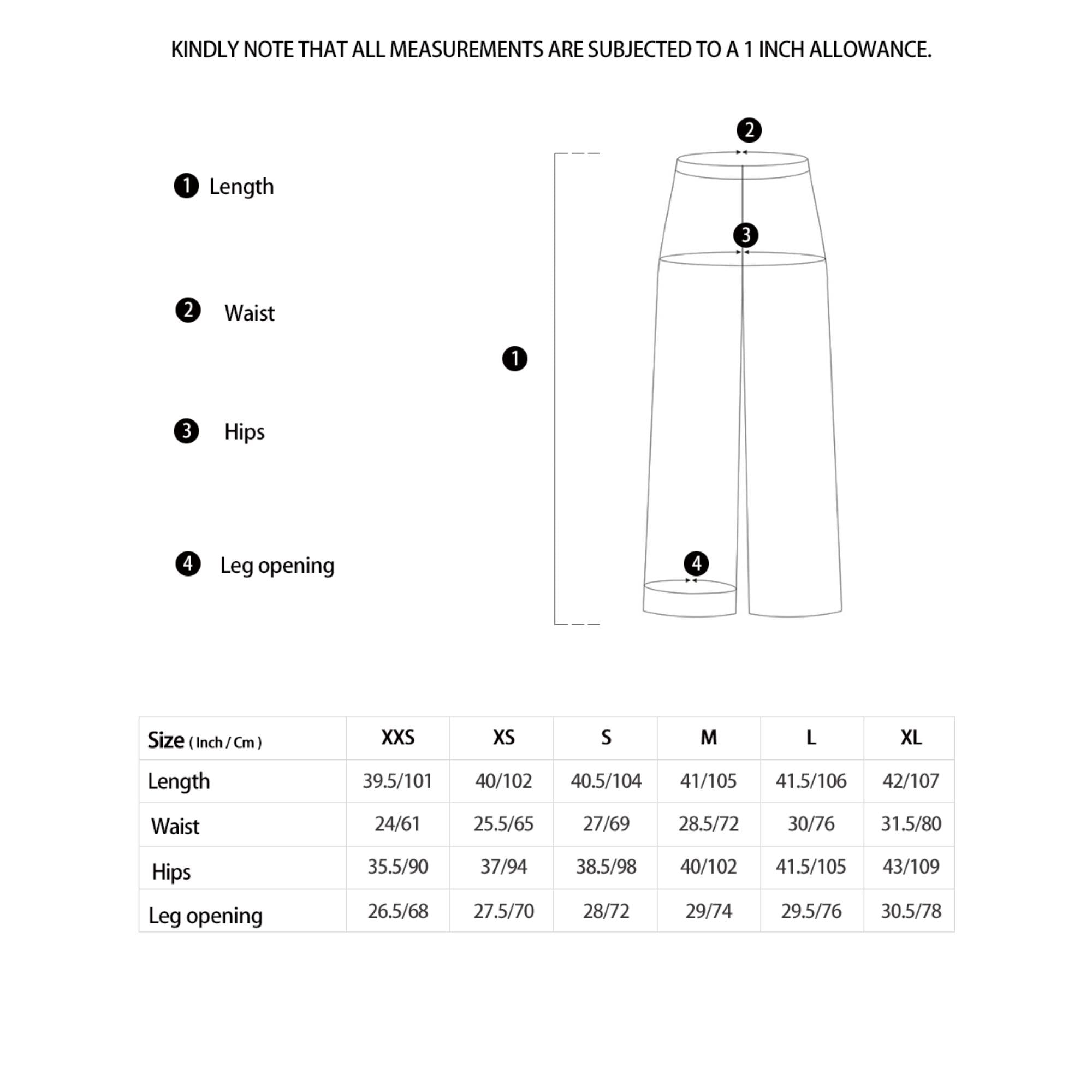 Straight Pants - White