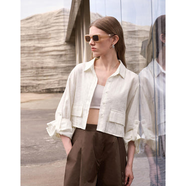Oversized Shirt- Off White