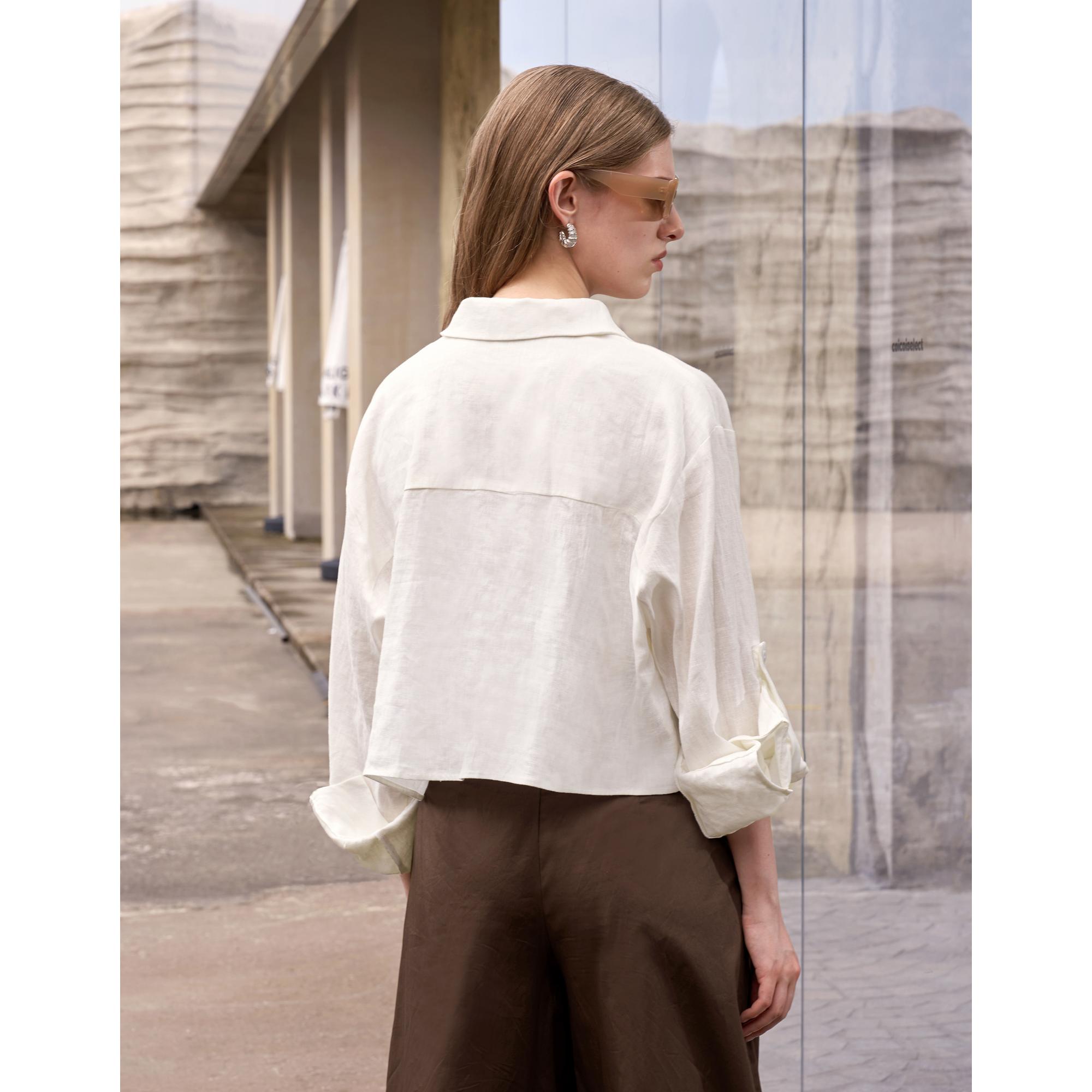 Oversized Shirt  - Off White