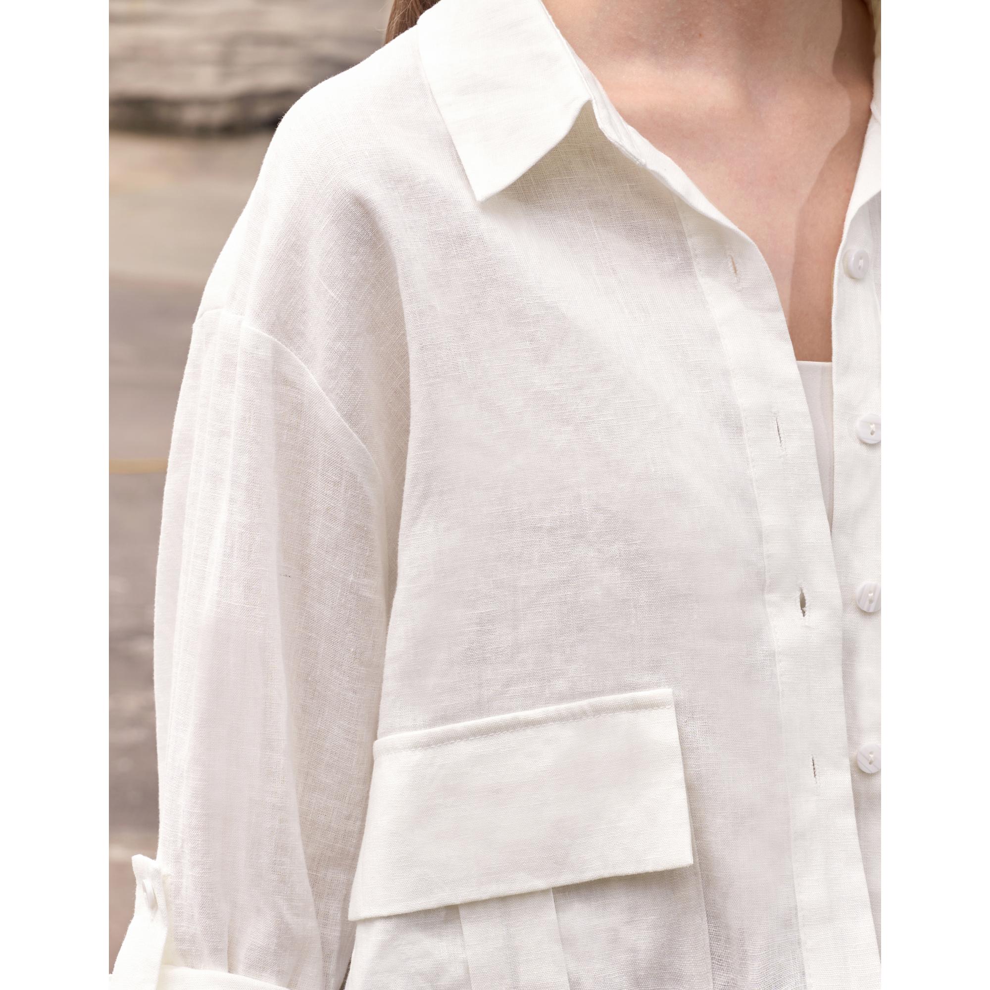 Oversized Shirt  - Off White