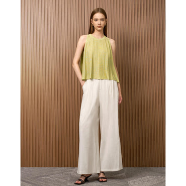 Wide Leg Pants - Apricot