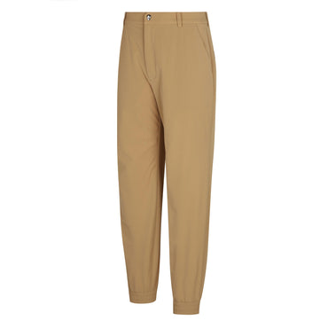 Men Tactical Velcro Holder Baggy Pants - Beige