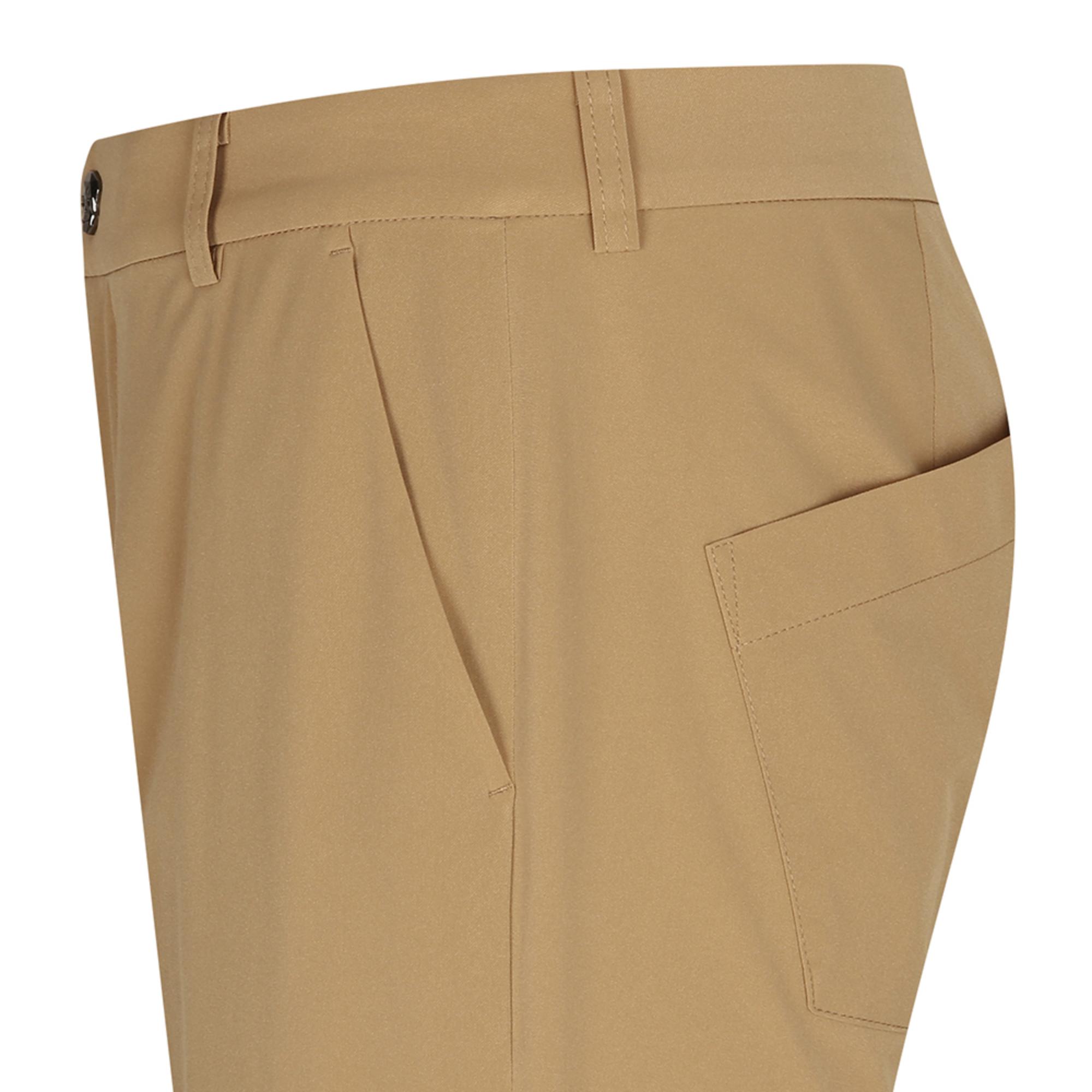 Men Tactical Velcro Holder Baggy Pants - Beige