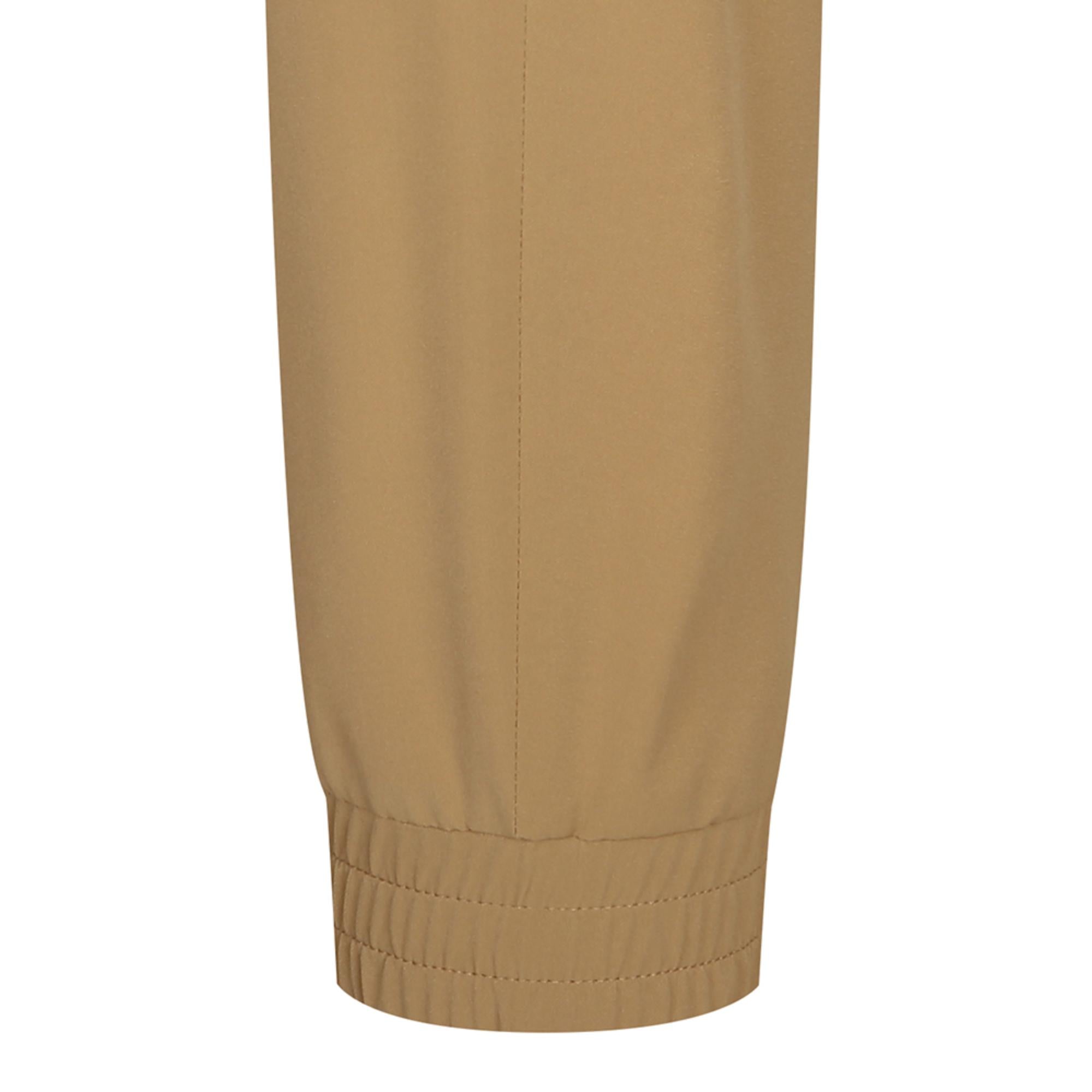 Men Tactical Velcro Holder Baggy Pants - Beige