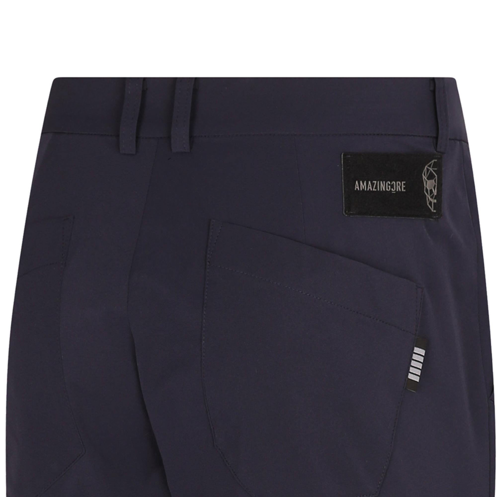 Men Tactical Velcro Holder Baggy Pants - Navy