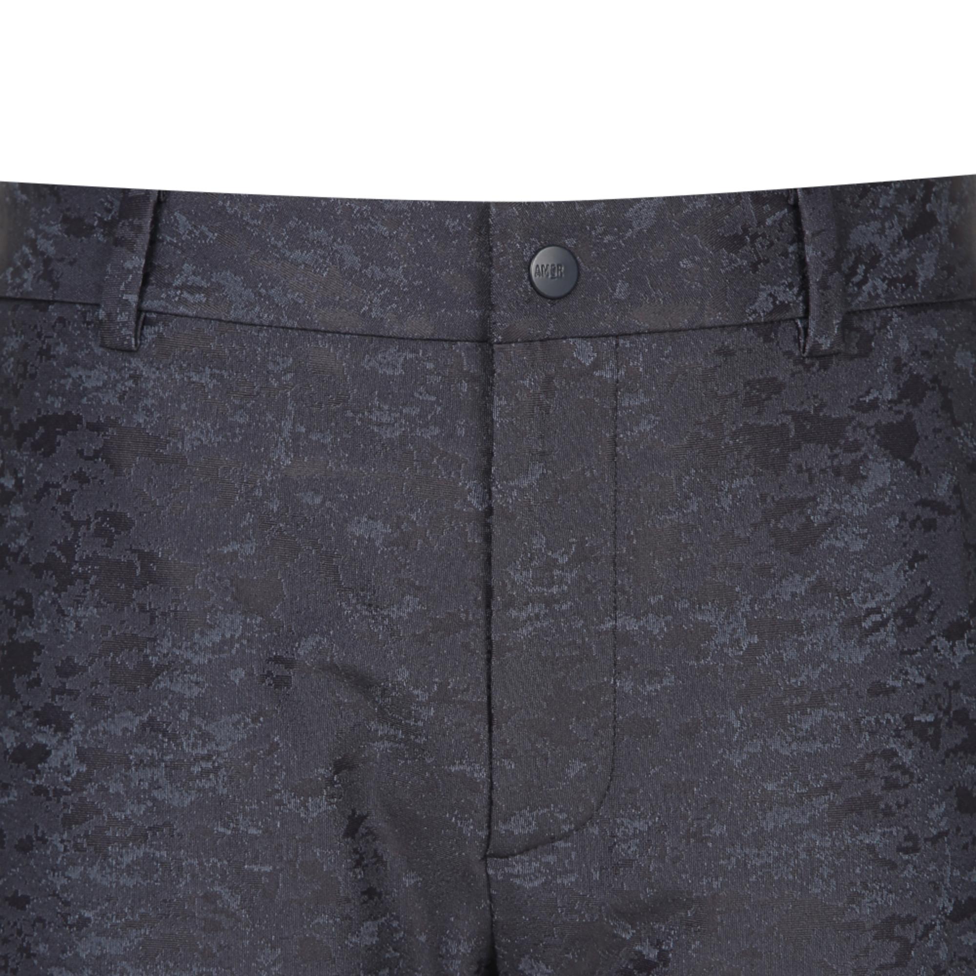 Men Tactical Velcro Holder Camo Pants - Navy
