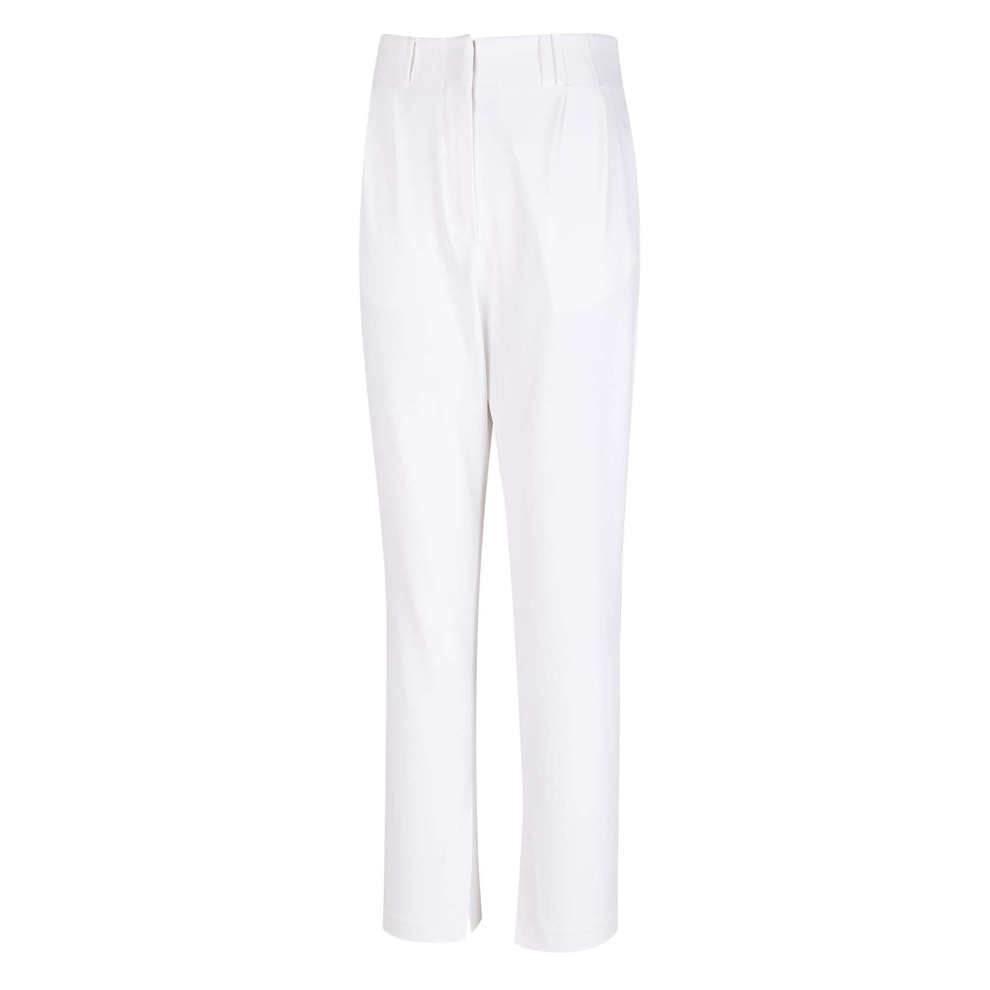 Women Summer Essential Pants - White