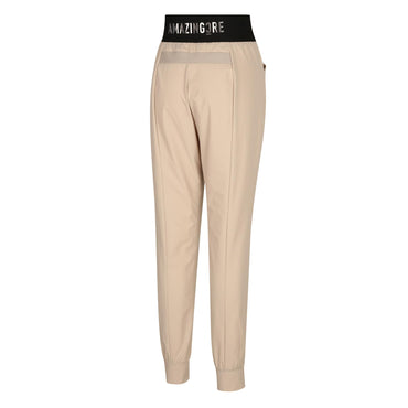 Women Aero Dynamic Accordio Pants - Beige