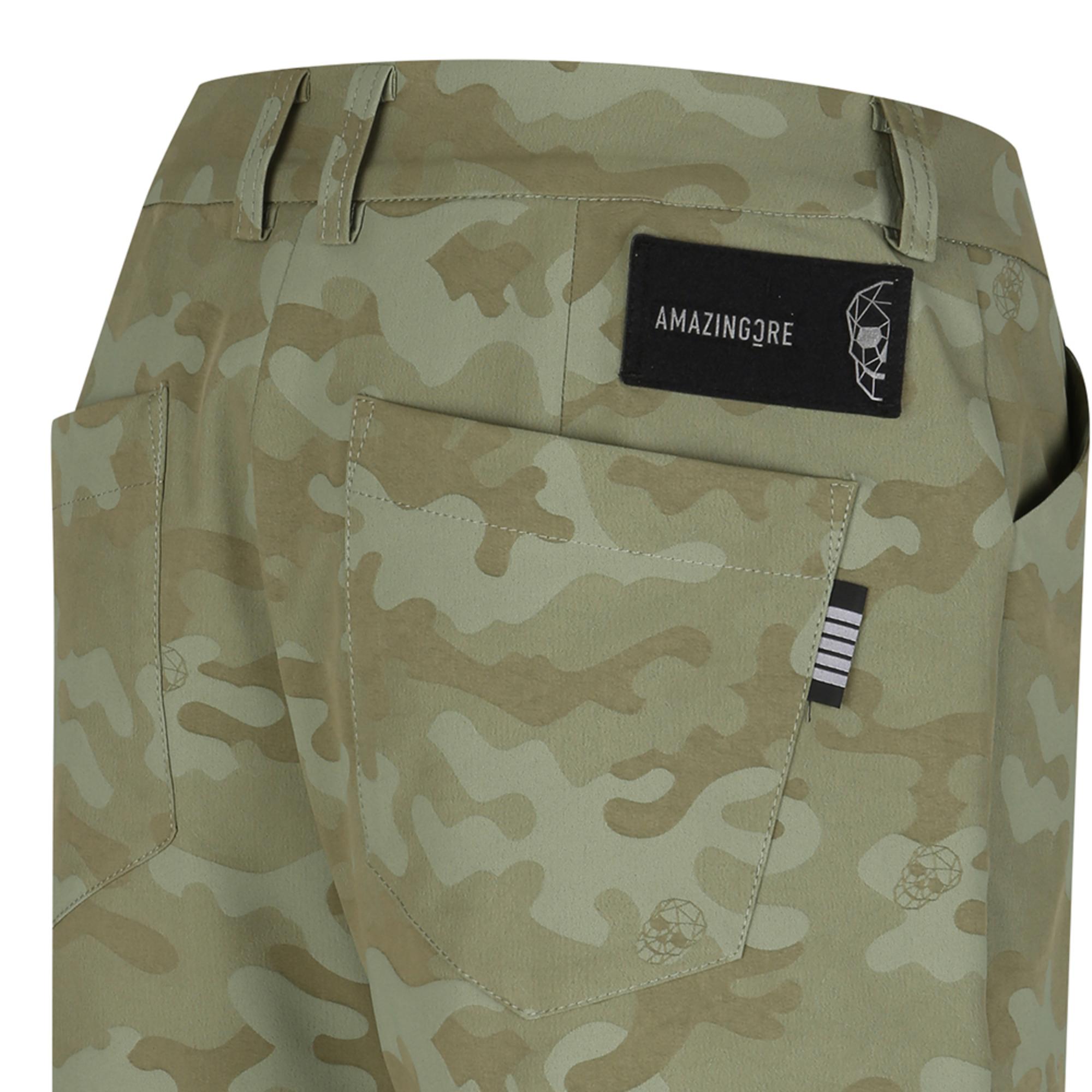 Women Tactical Velcro Holder Short Pants - Khaki