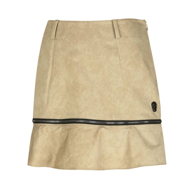 Women Aero Fit Smog Flare Skirt - Beige