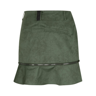 Women Aero Fit Smog Flare Skirt - Khaki