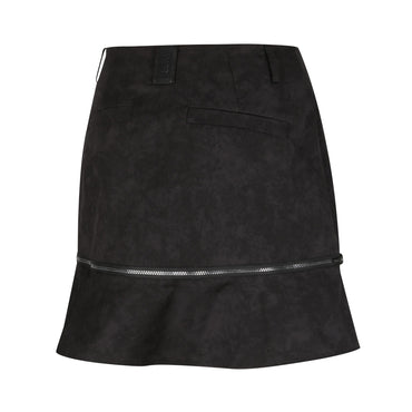 Women Aero Fit Smog Flare Skirt - Charcoal