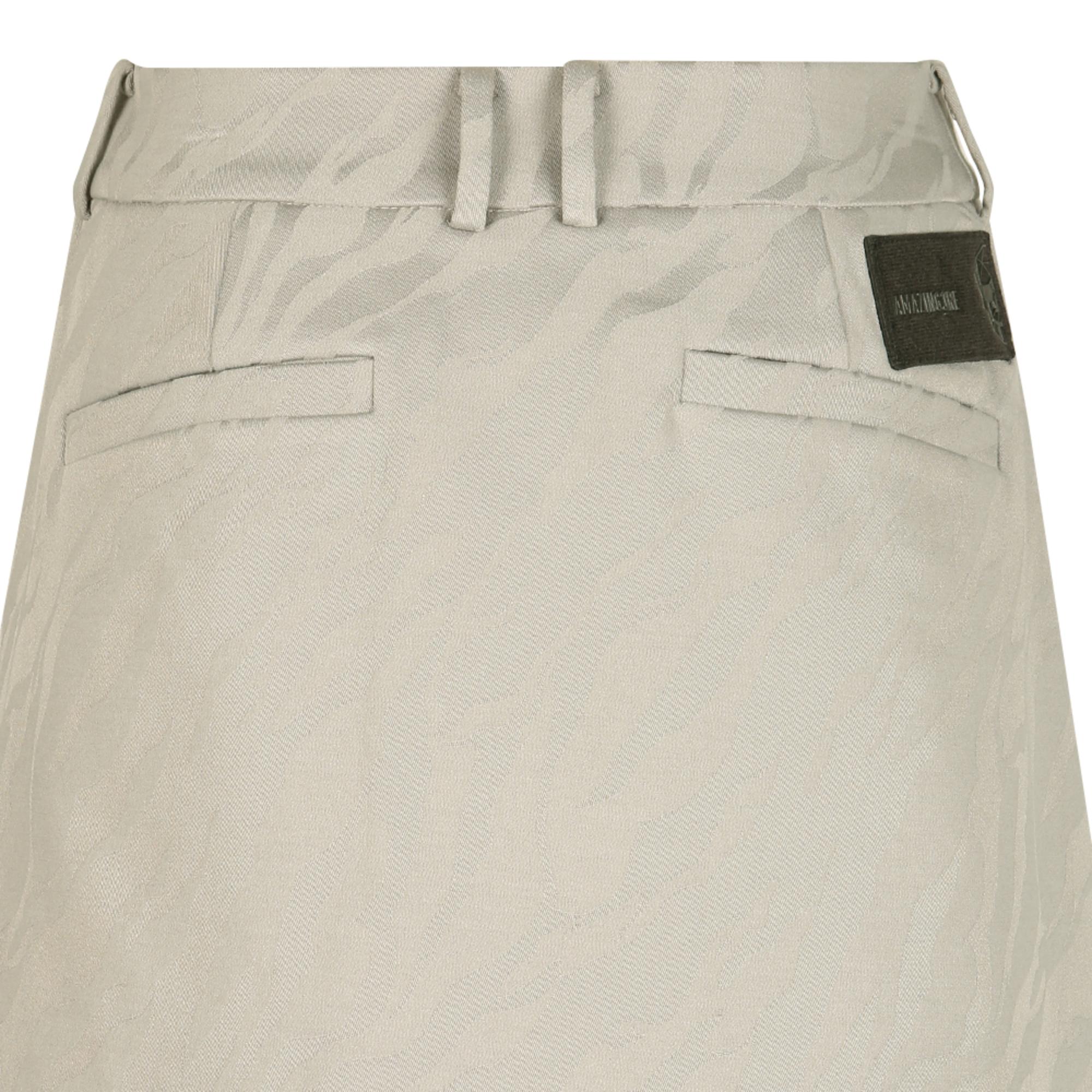 Women Tactical Velcro Holder Zacquard Skirt - Beige