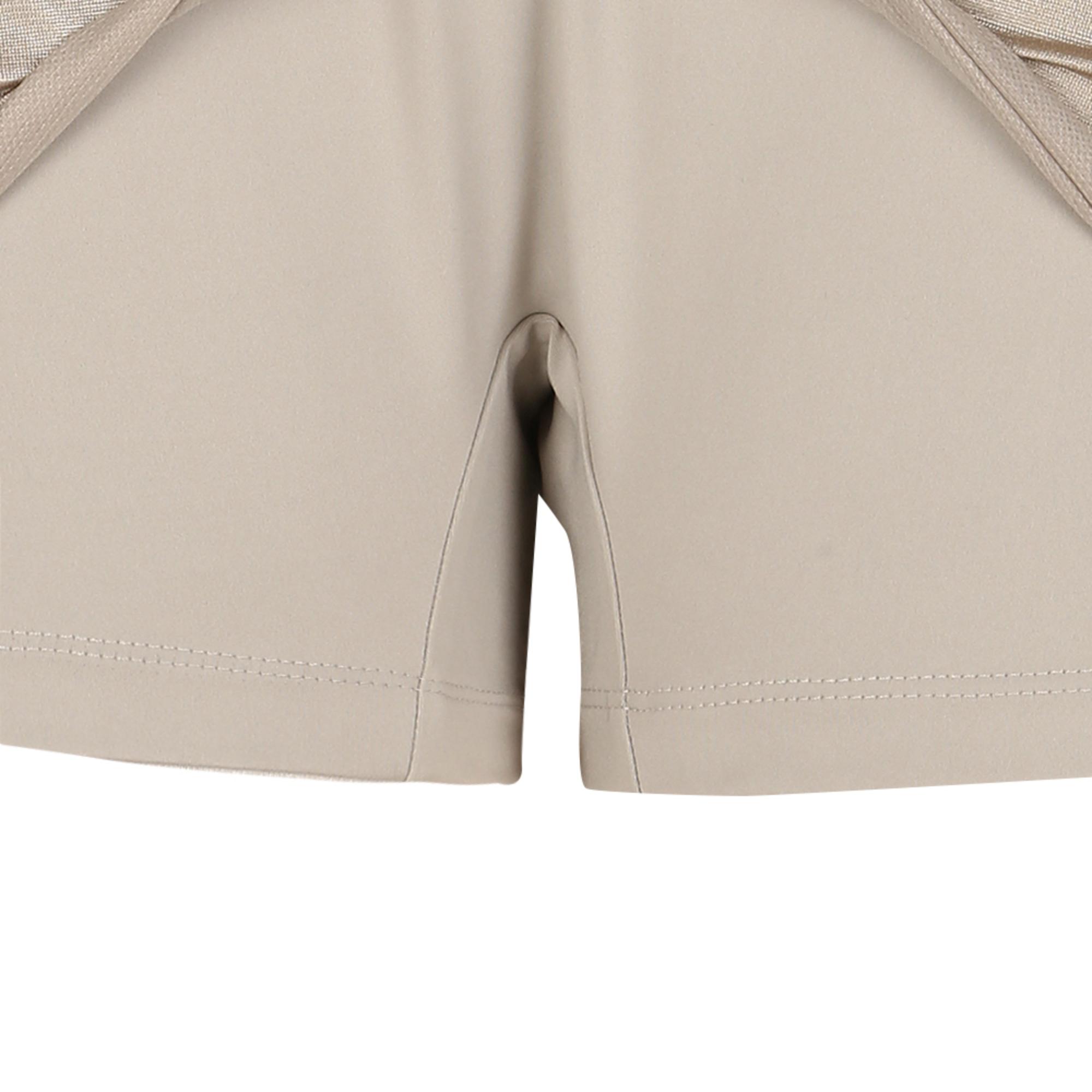 Women Velvet Tech Jersey Skirt - Stone