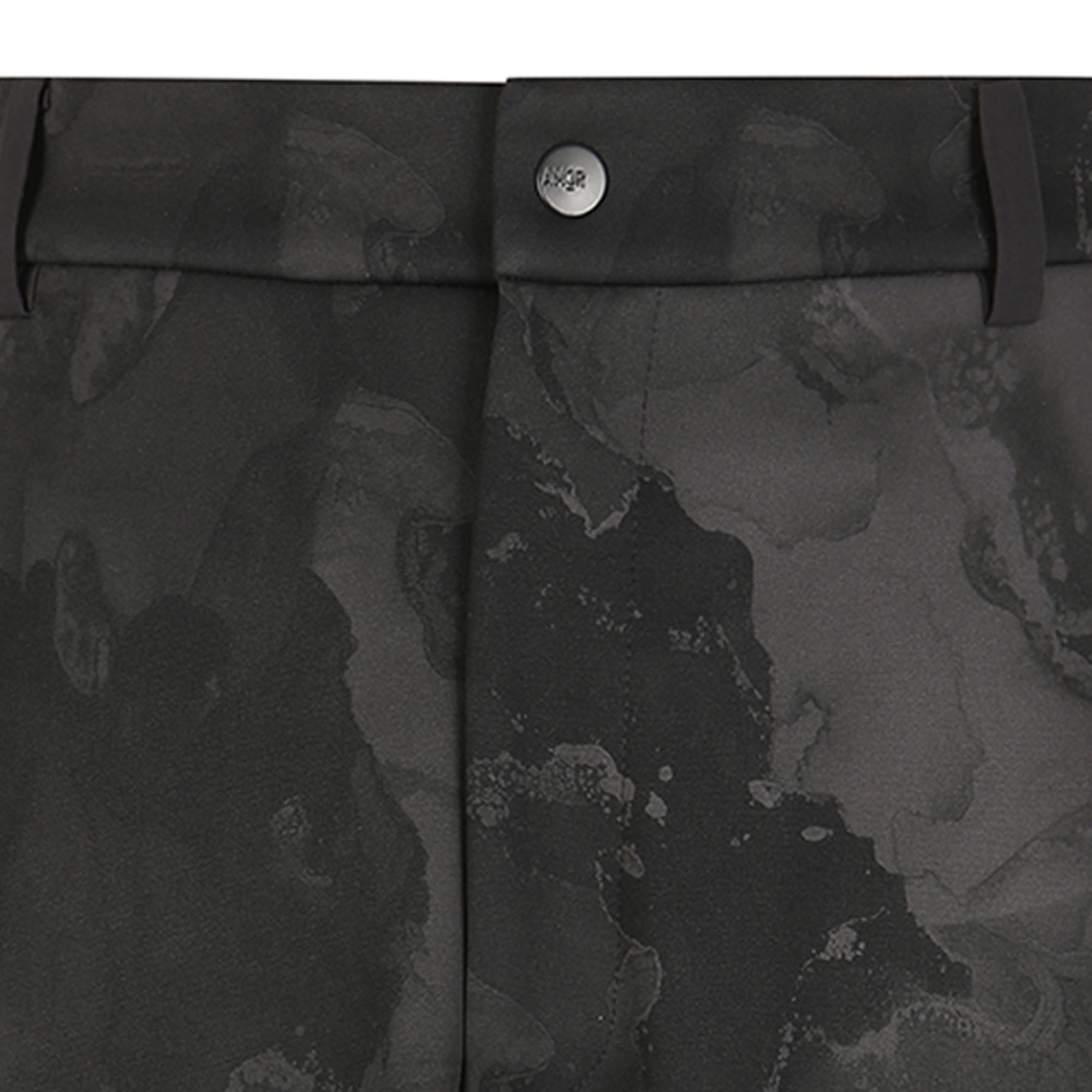 Men Tech Jersey Accordio Pattern Pants - Dark Grey