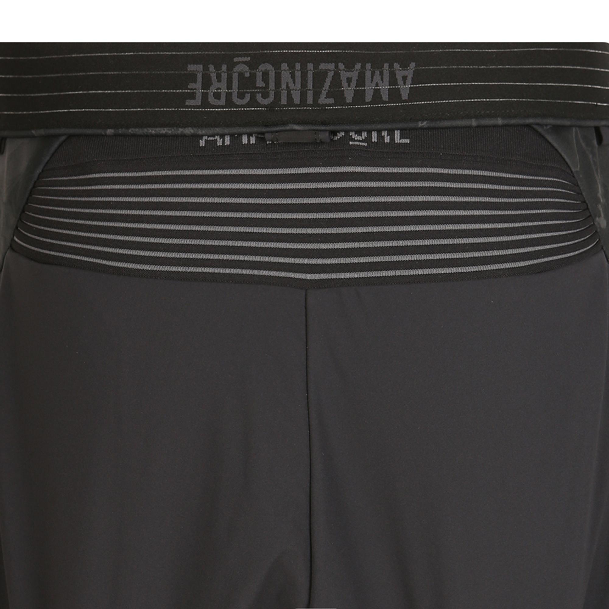 Men Tech Jersey Accordio Pattern Pants - Dark Grey