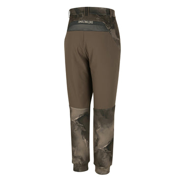 Men Tech Jersey Accordio Pattern Pants - Brown