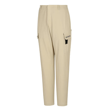 Men Utility Cargo Pants - Beige