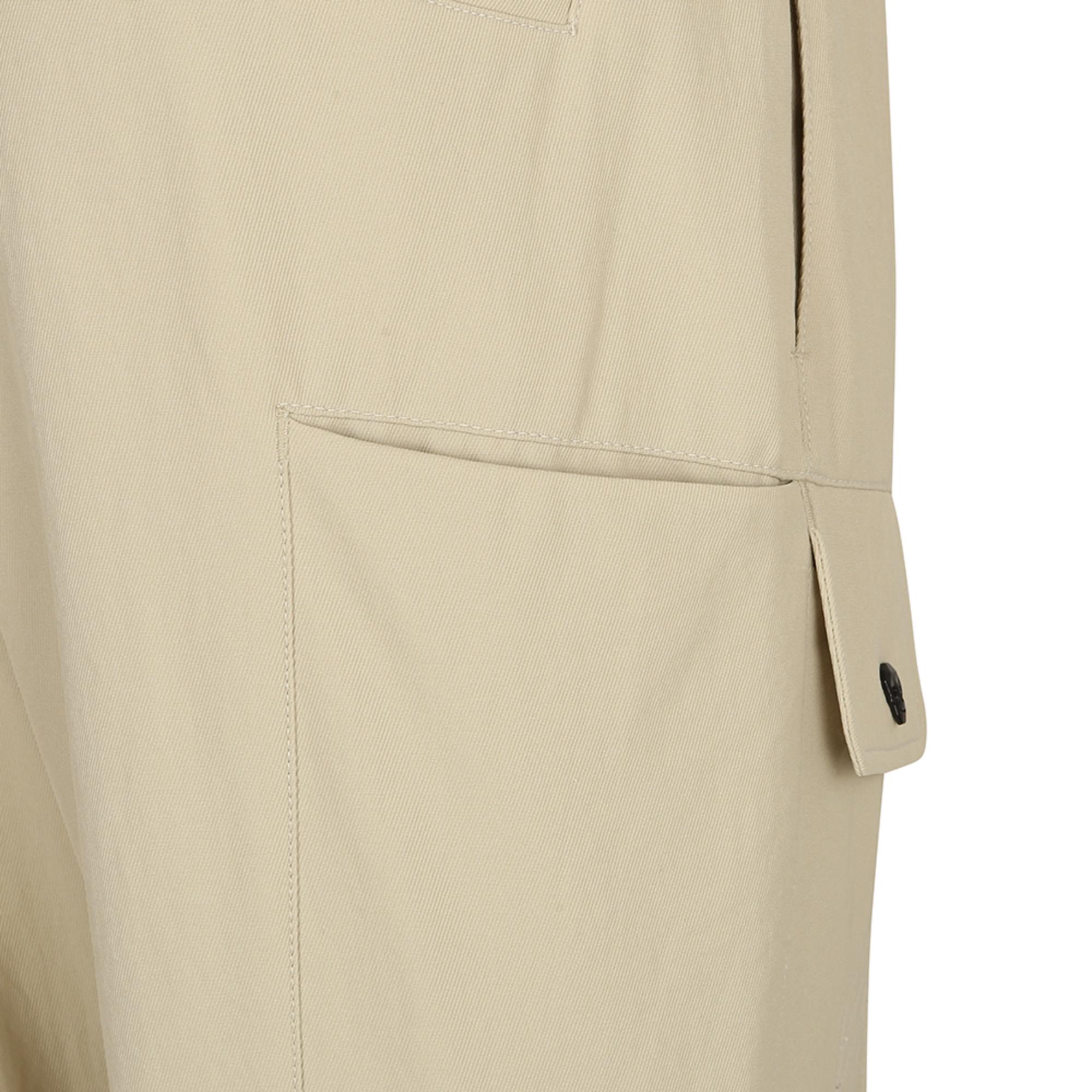 Men Utility Cargo Pants - Beige