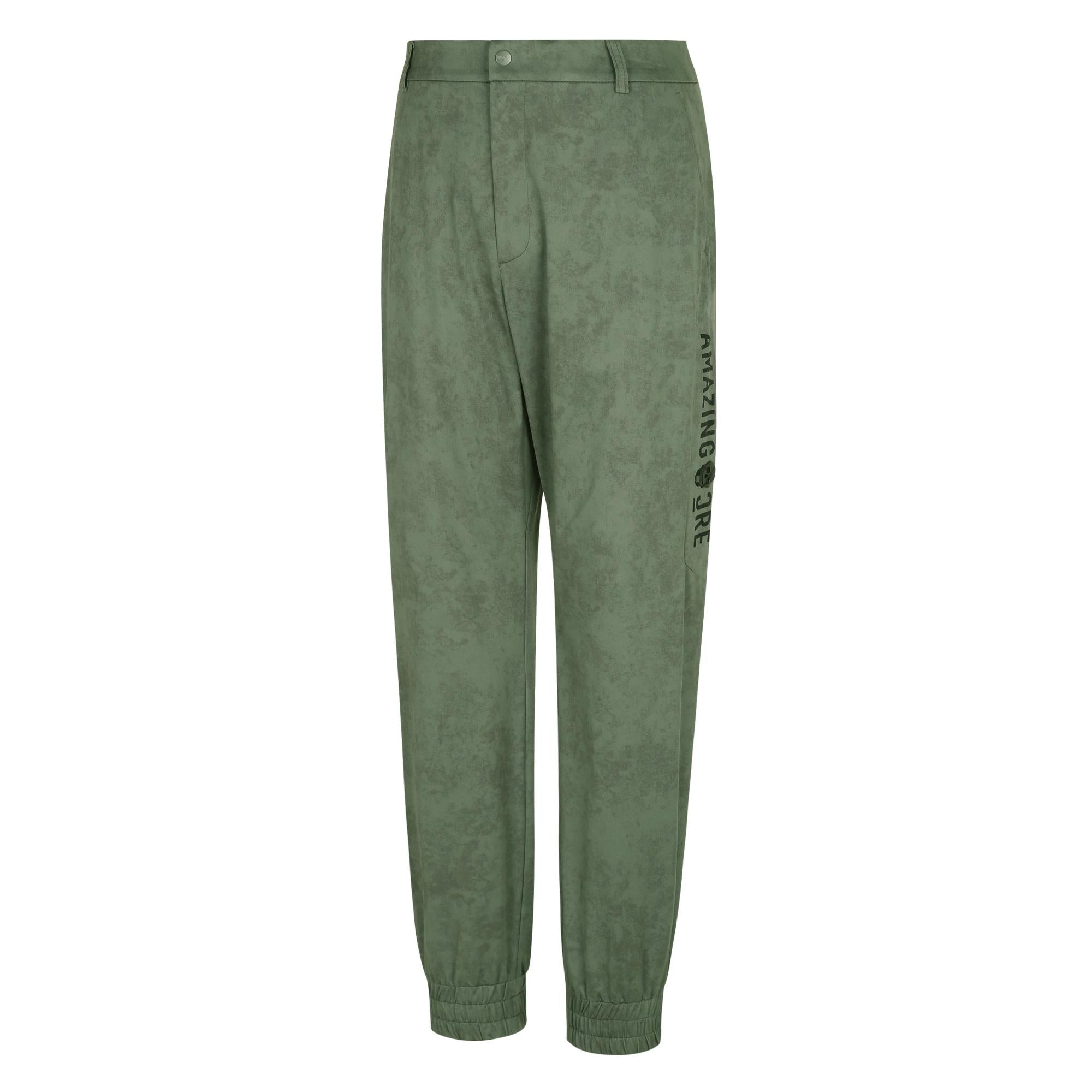 Men Aero Dynamic Smog Accordio Pants - Khaki