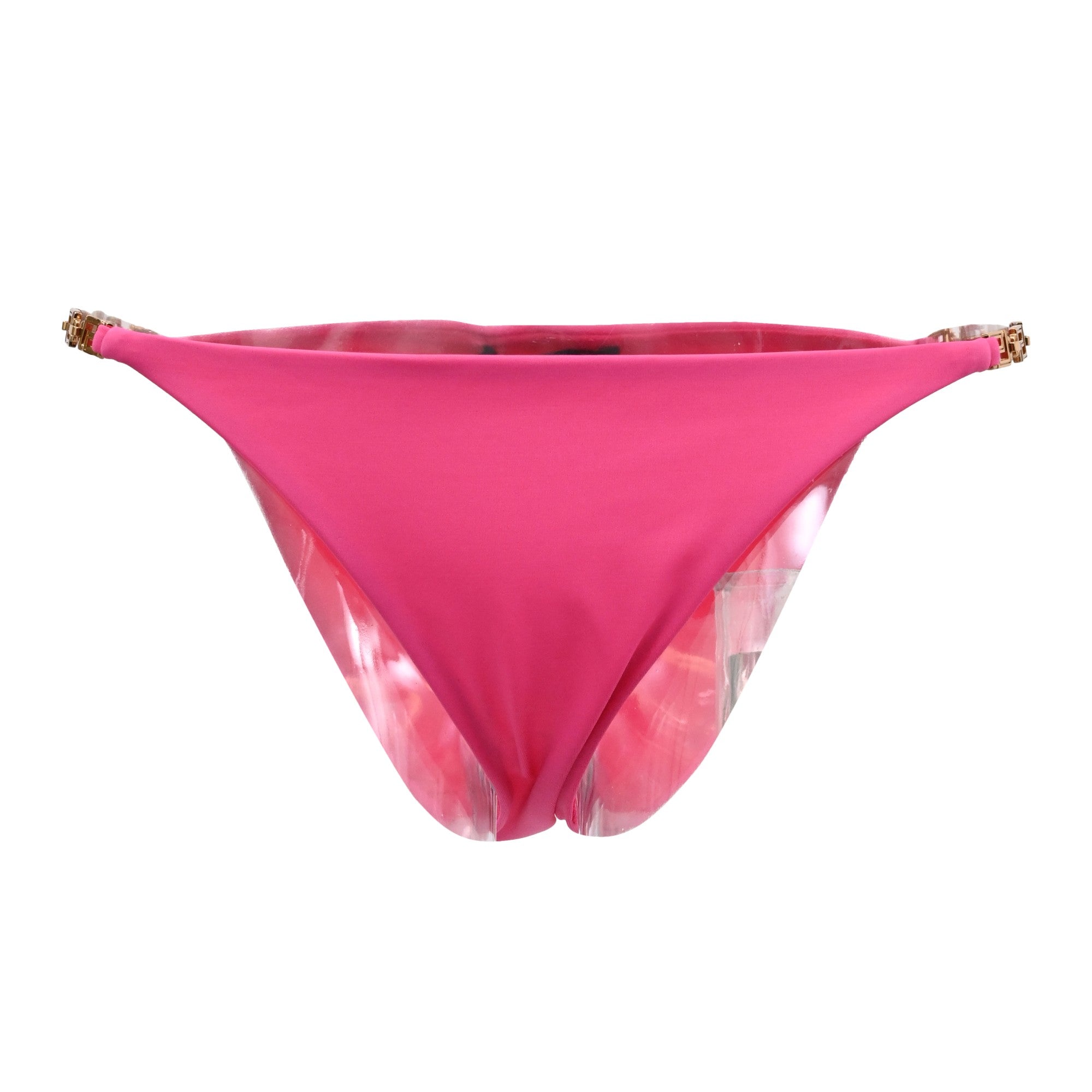 Women Bikini Bottom Adjustble Brief - Fuchsia