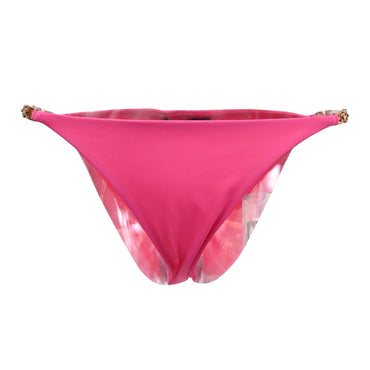 Women Bikini Bottom Adjustble Brief - Fuchsia