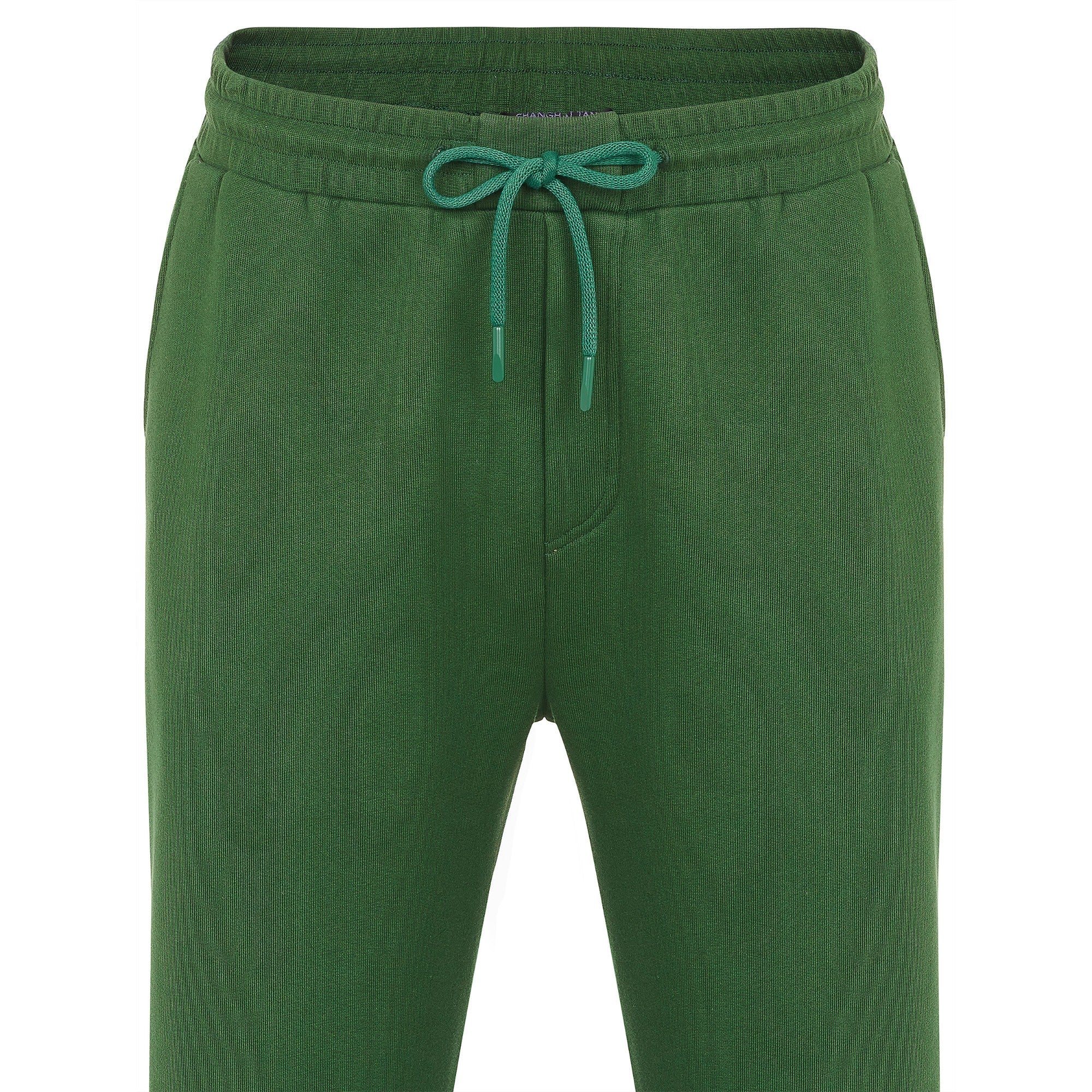 Men French Terry Jogger - Green