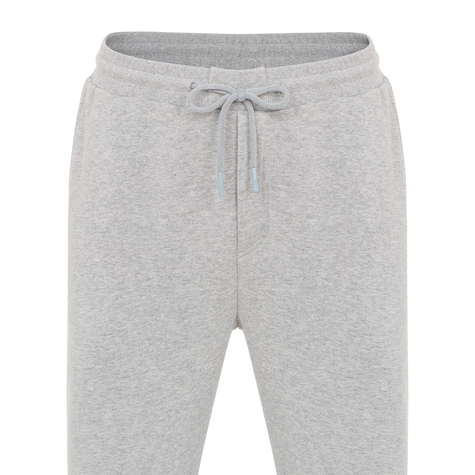 Men French Terry Jogger - Silver Grey