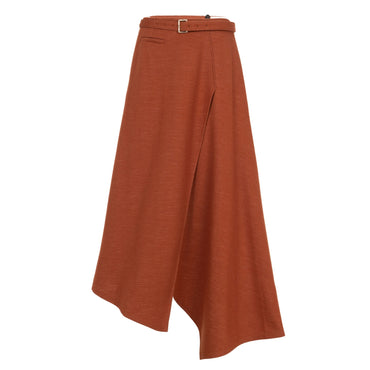 Women Jersey Skirt - Rusty