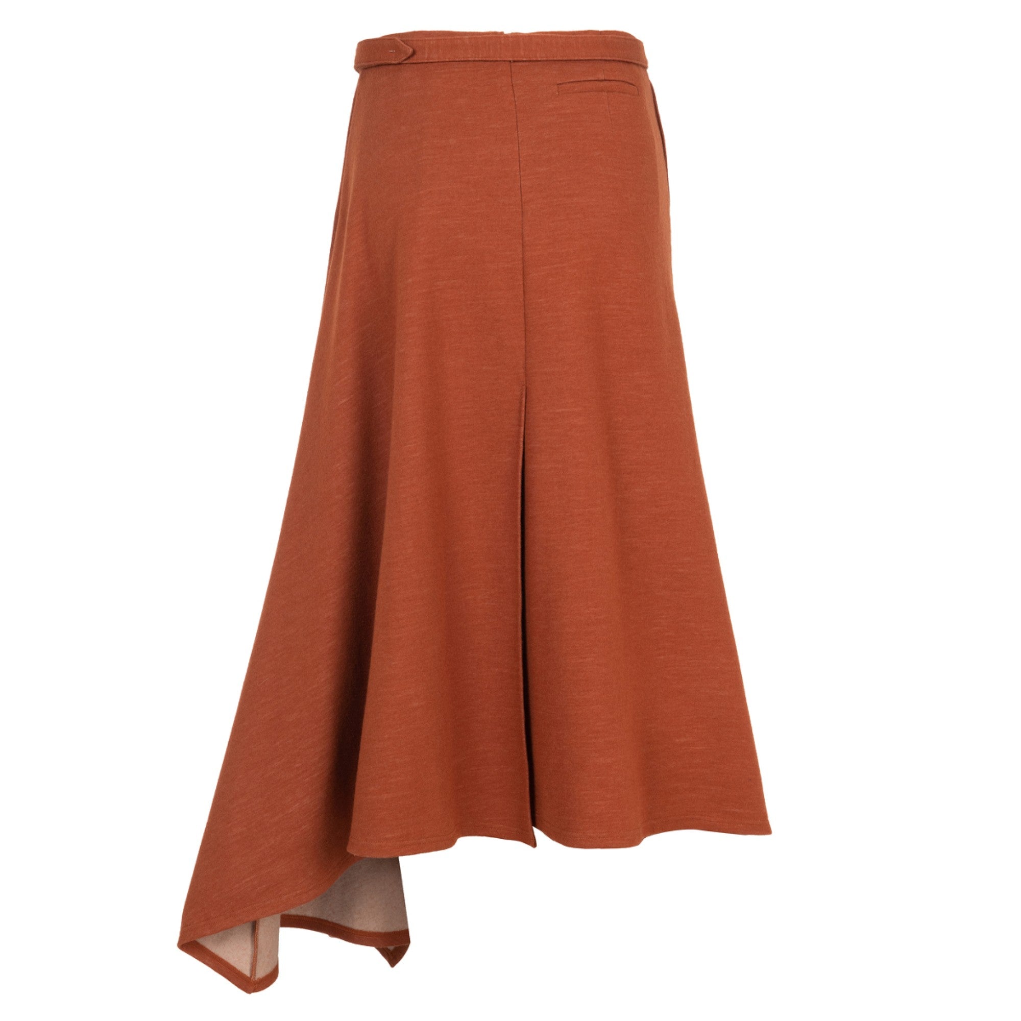 Women Jersey Skirt - Rusty