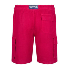 Red Men Baie Long Shorts