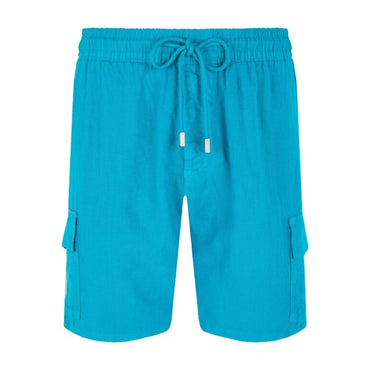 Blue Men Baie Long Shorts