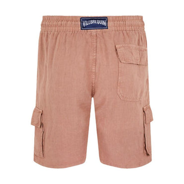 Pink Men Baie Long Shorts