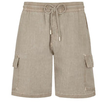 Beige Men Baie Long Shorts