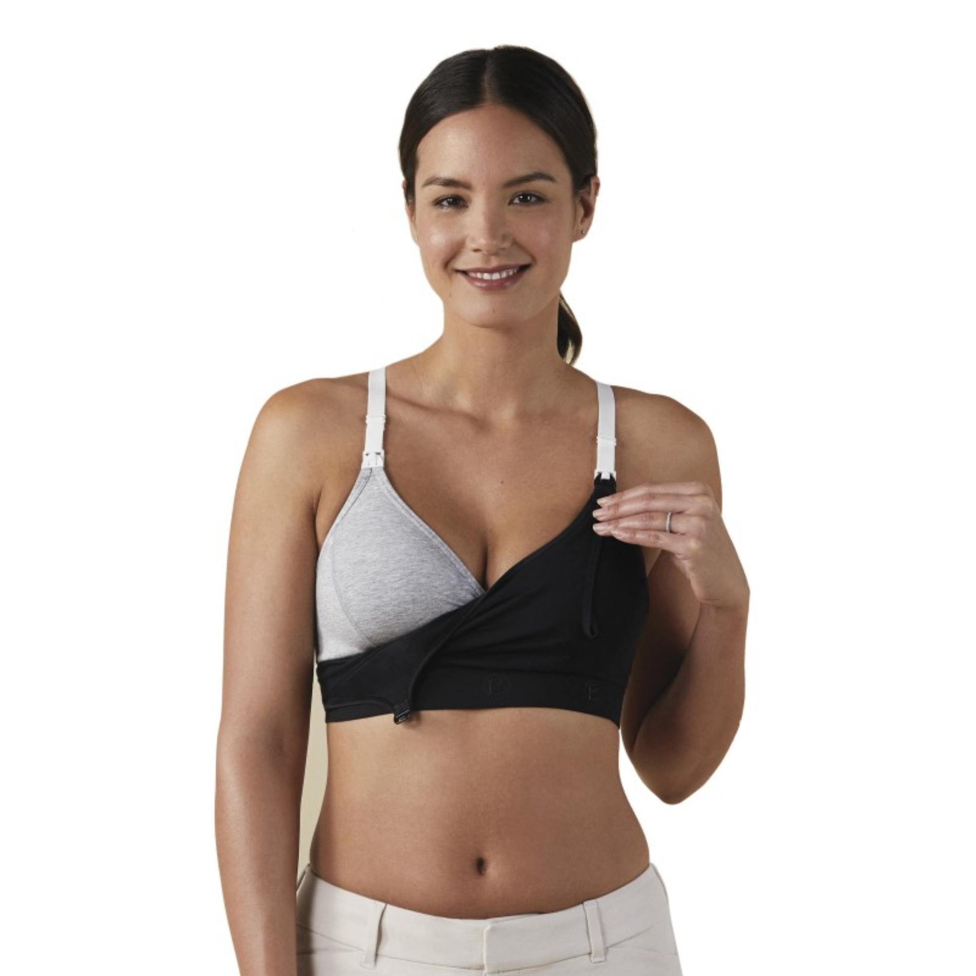 Bravado Designs Clip and Pump Hands-Free Nursing Bra Accessory - Black