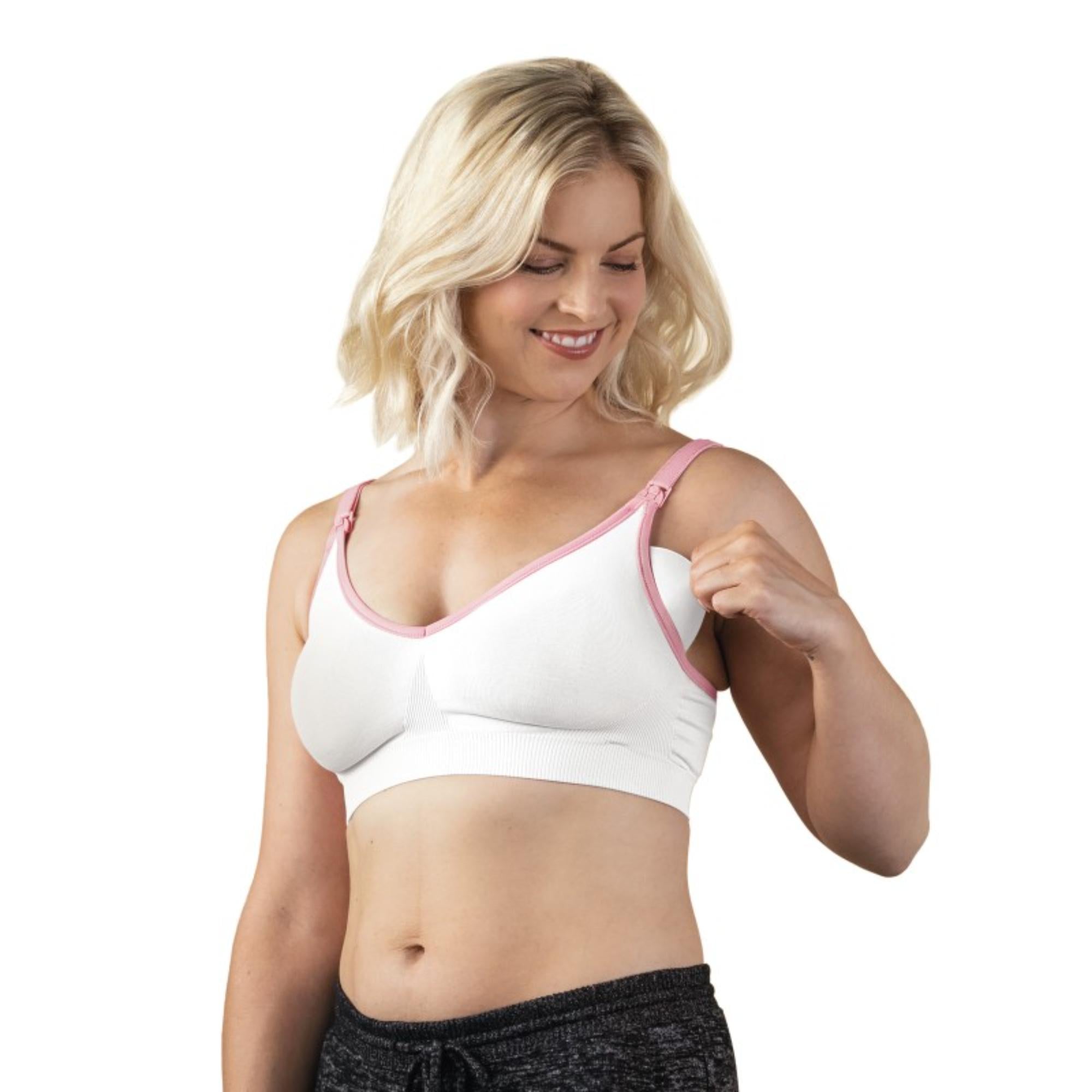 Bravado Designs Body Silk Seamless Nursing Bra - White