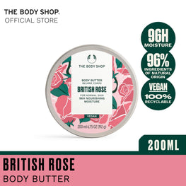 British Rose Body Butter - 200ml