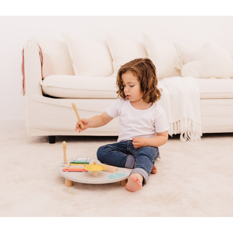 Bubble Wooden Music Table