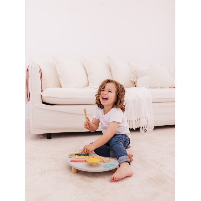 Bubble Wooden Music Table