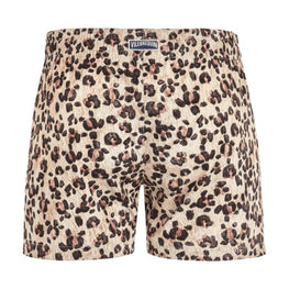 Beige Family Print Tt Leo Women Fabya Shorty