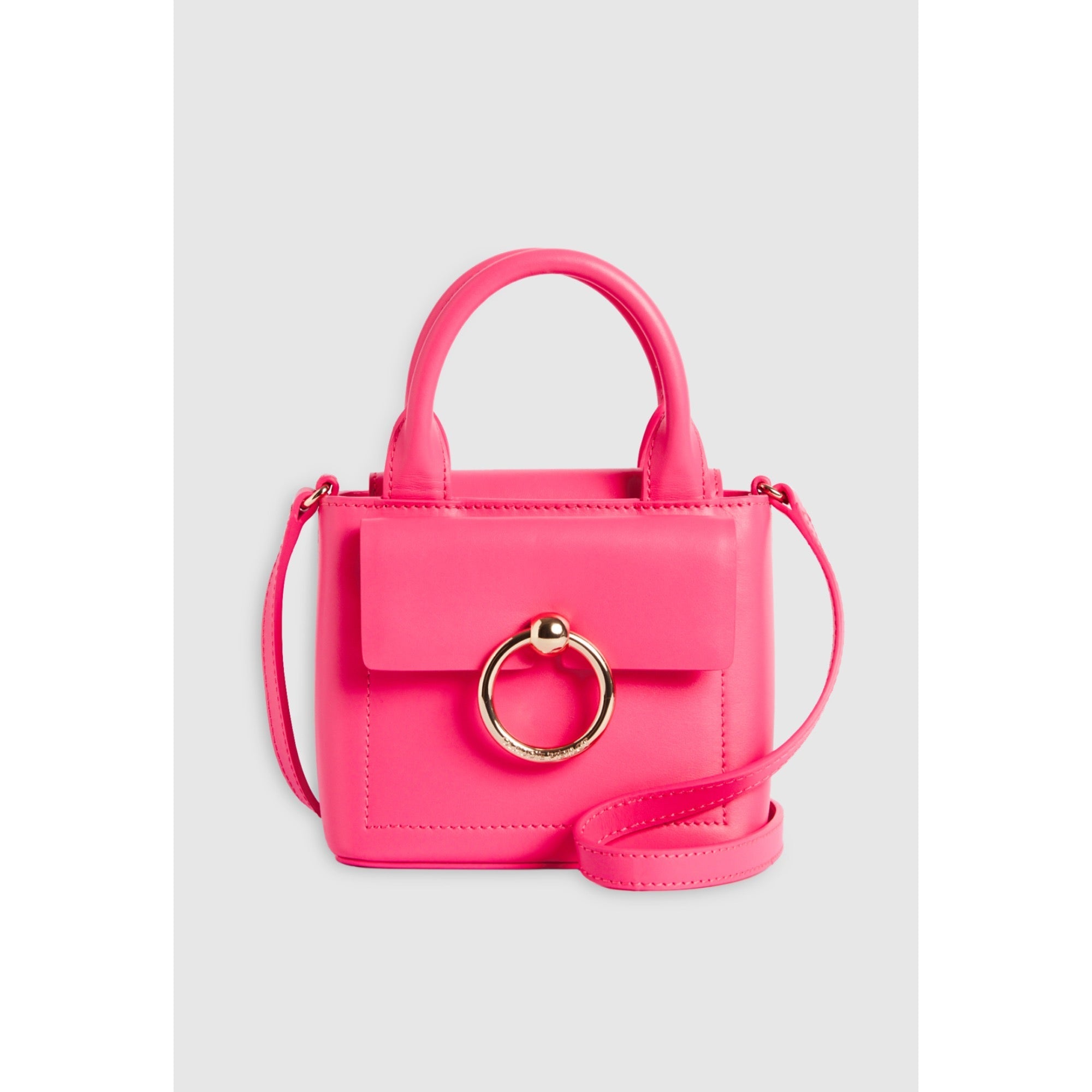 Women Anouck Leather Mini-Bag - Bubble Gum