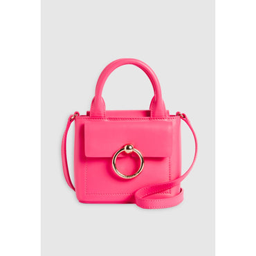 Women Anouck Leather Mini-Bag - Bubble Gum