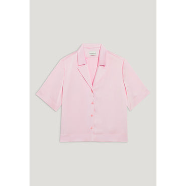 Women Floaty Short-Sleeved Shirt - Blush